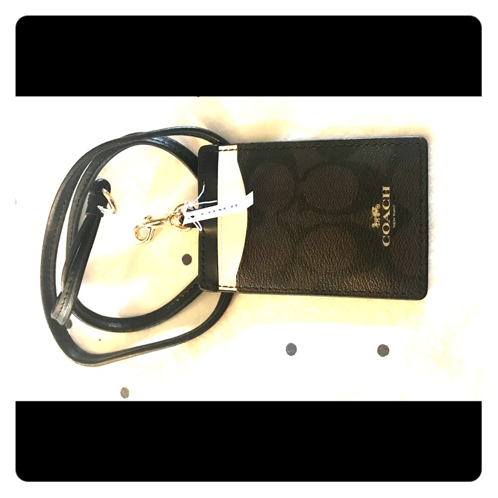 NWT Authentic Coach Lanyard